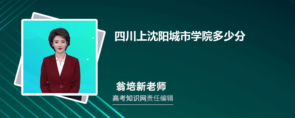 四川上沈阳城市学院多少分 2025年分数线及排名